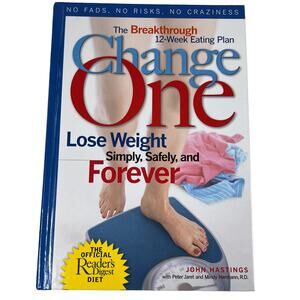 Change One -12 Week Eating Plan - Best Selling Book by John Hastings 319 Pages